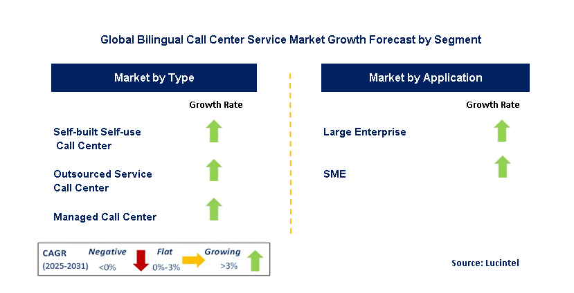Bilingual Call Center Service Market by Segment